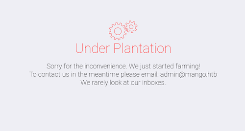 Under Plantation